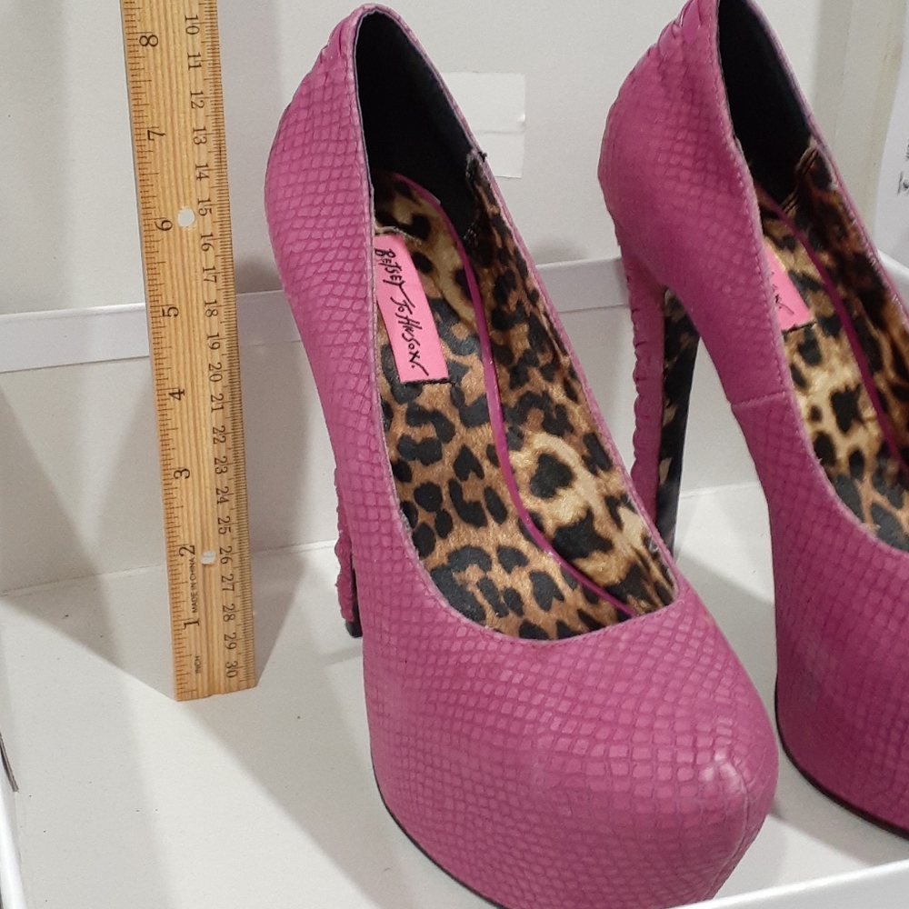 Betsey Johnson ultra high heel